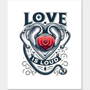 Love is Loud Posters and Art